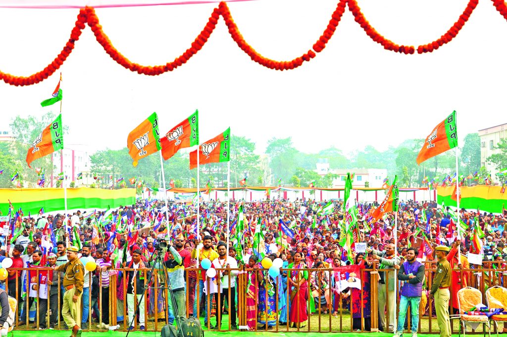 Bihar NDA: एनडीए ने 225 सीटें जीतने का लिया संकल्प, एक मंच से सभी दलों ने भरी हुंकार 2 06KIS 4 06022025 68 C681BHA112535502