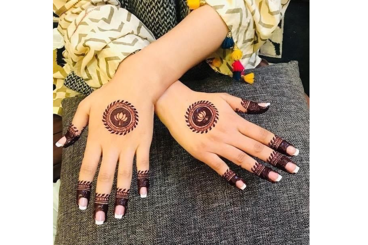 Simple Mehndi Design 2