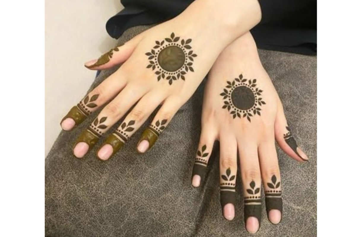 Simple Mehndi Design 4