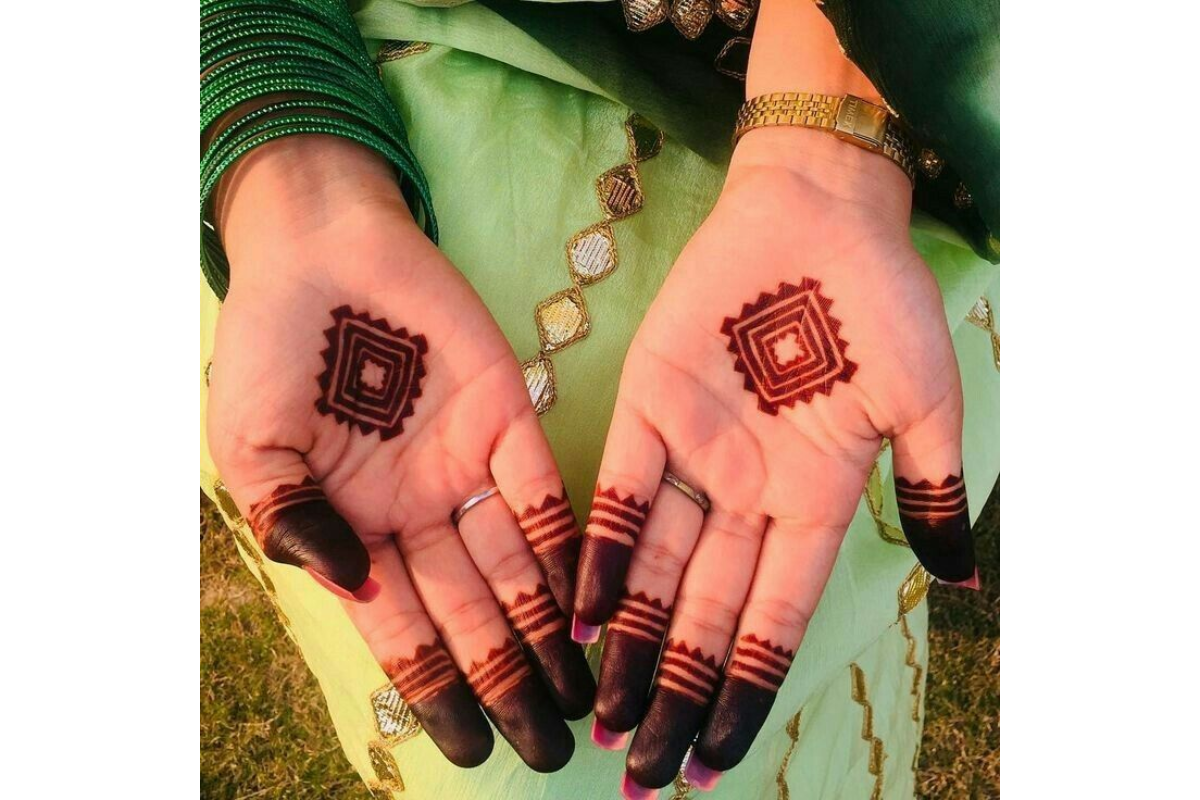 Simple Mehndi Design 6