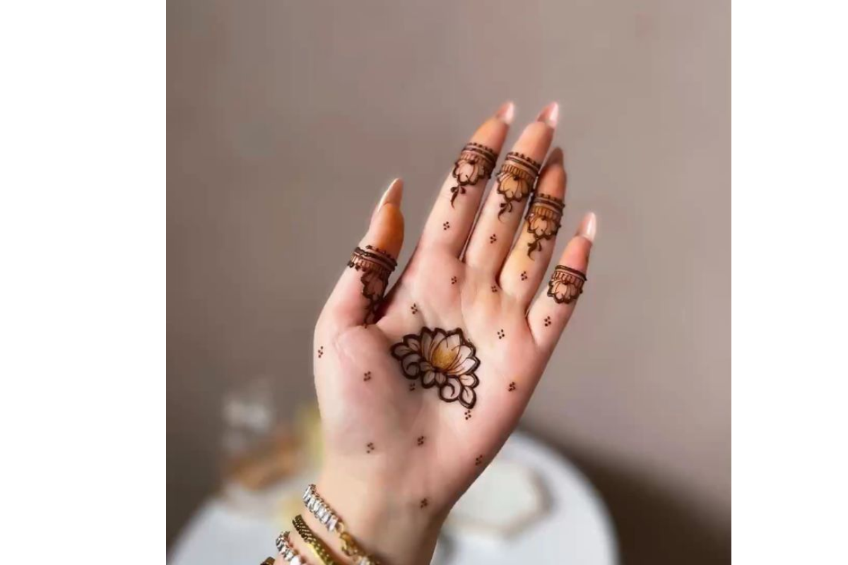 Simple Mehndi Design 7