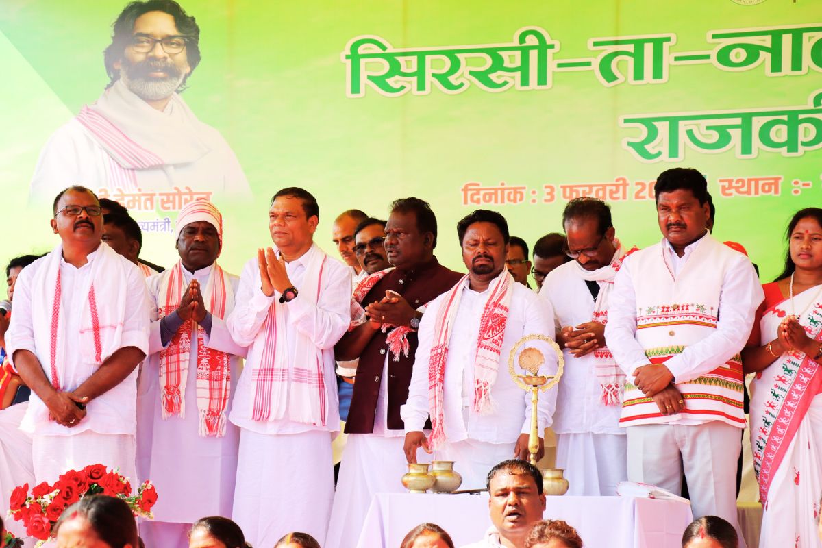 आदिवासियों का तीर्थस्थल बनेगा सिरसी-ता-नाले, कुंभ मेले की तरह मान्यता दिलाने का होगा प्रयास, बोले चमरा लिंडा 3 Sirsi Ta Nale tribal pilgrimage site gumla jharkhand