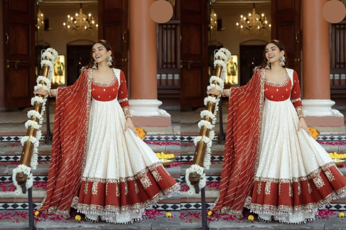 Heavy Gher Anarkali Suit Design: शादी और फंक्शन में लगेंगी सबसे खास पहनें ये हेवी घेरे वाले अनारकली सूट 8 Heavy Gher Anarkali Suit 4