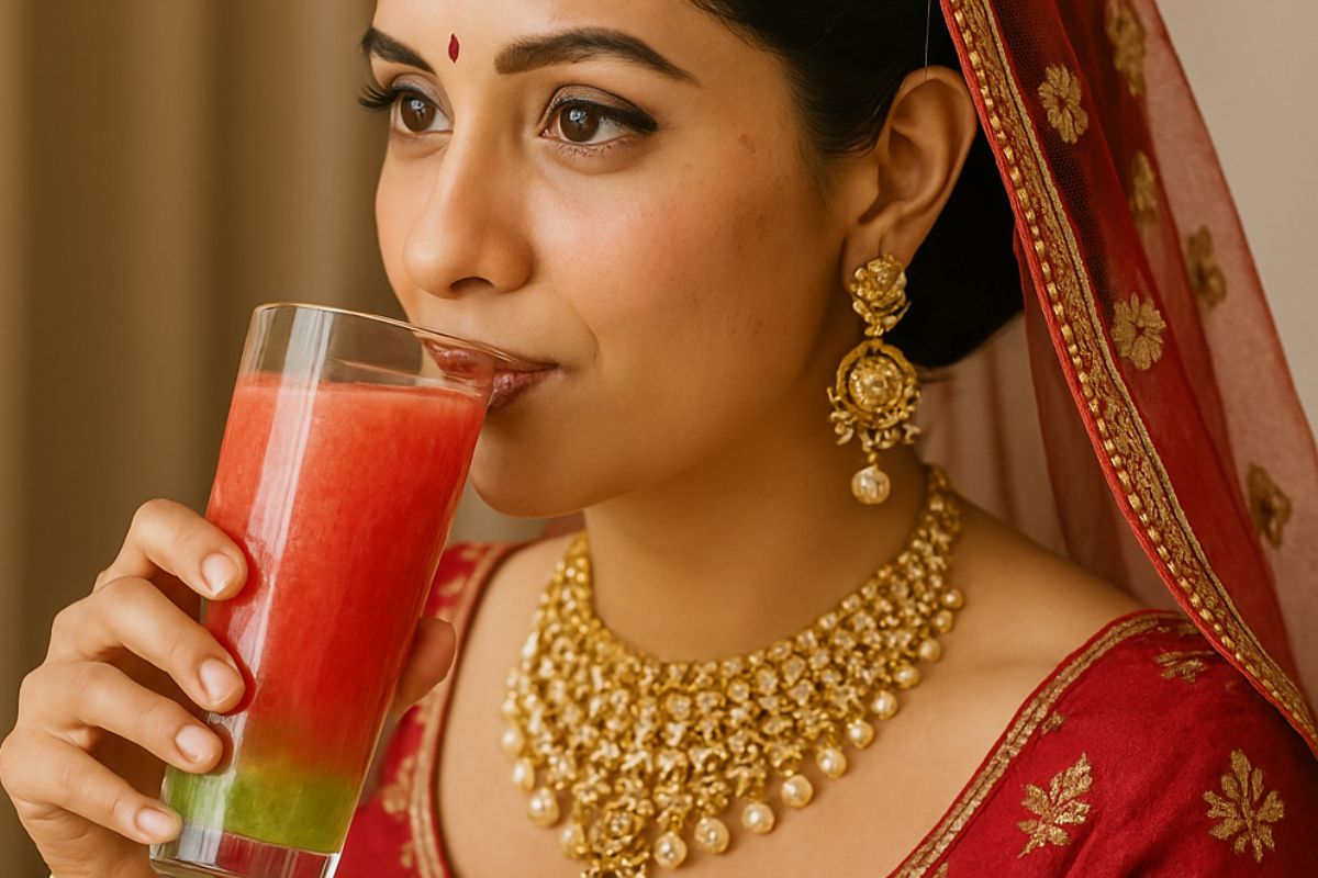 Bridal Skin Care Juice: दुल्हन बनने से 7 दिन पहले पिएं ये हेल्दी जूस, चेहरा दिखने लगेगा चांद की तरह 2 BRIDAL JUICE 1