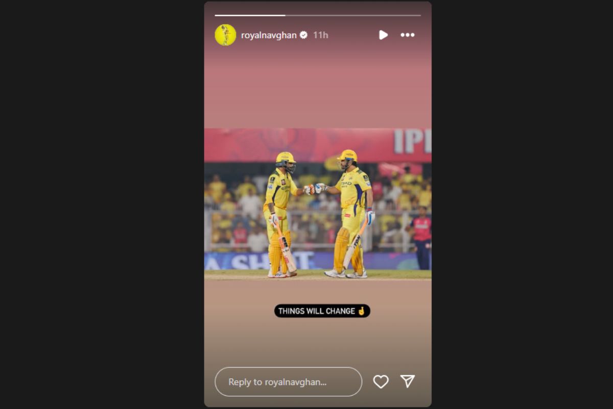 धोनी के साथ फोटो और तीन शब्द, CSK की निराशा के दौर के बीच रवींद्र जडेजा की पोस्ट, जानें क्या कहा 1 Cricket 2025 04 01T094220.105