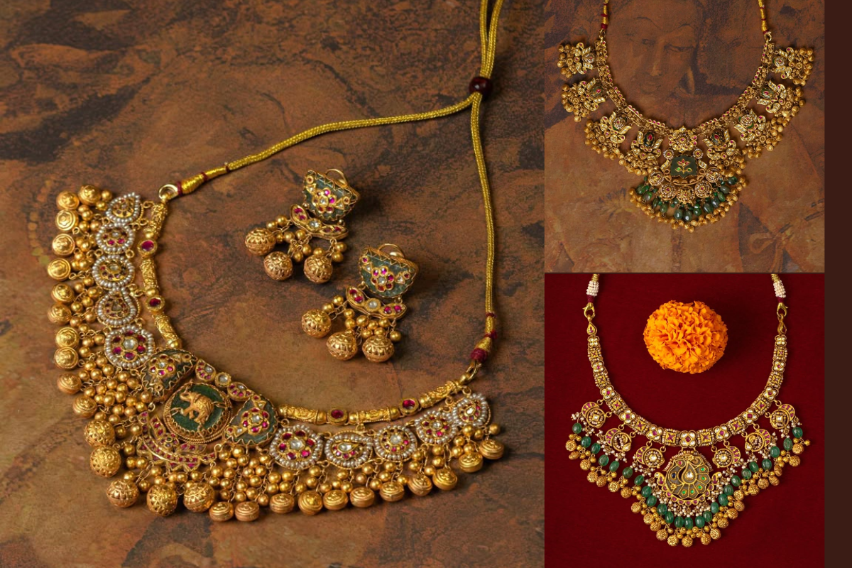 Gold Necklace Design 5