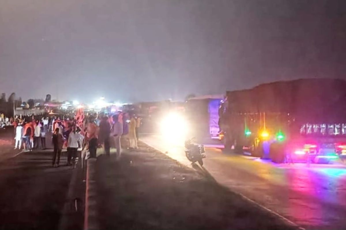Hazaribagh Riots Barkatha Violence GT Road Jam 14 April 2024