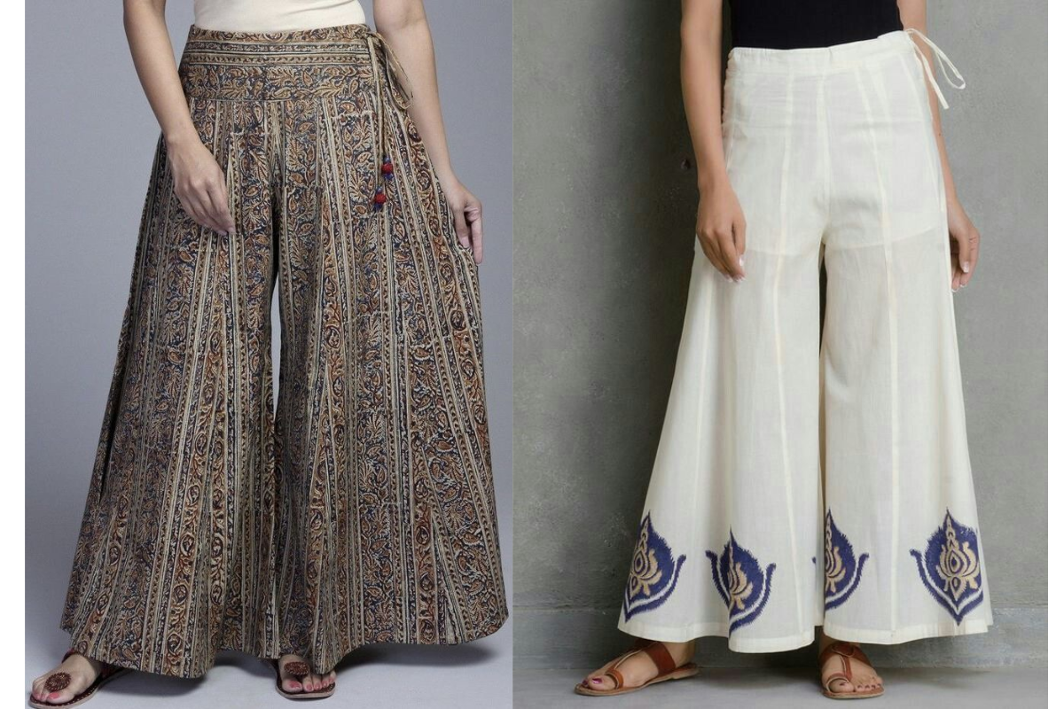 Printed Palazzo Designs: प्रिंटेड पलाजो से पाएं समर में कूल और स्टाइलिश लुक गर्मियों के मौसम में 3 Printed Palazzo Designs