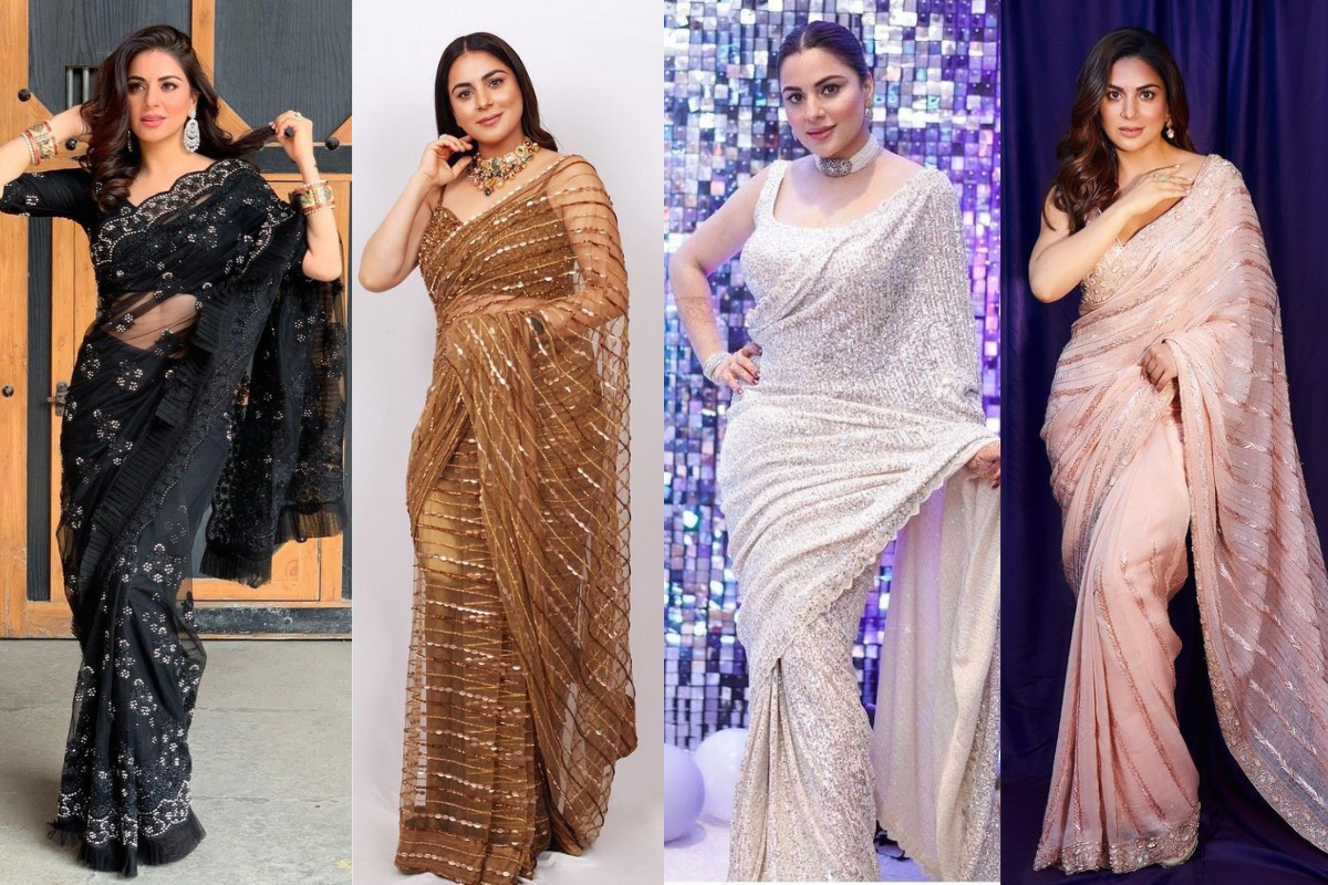 Shraddha Arya Designer Sarees: नई नवेली बहू पर खूब जचेंगी ये ब्राइट और बोल्ड साड़ियां 2 Shraddha Arya 2