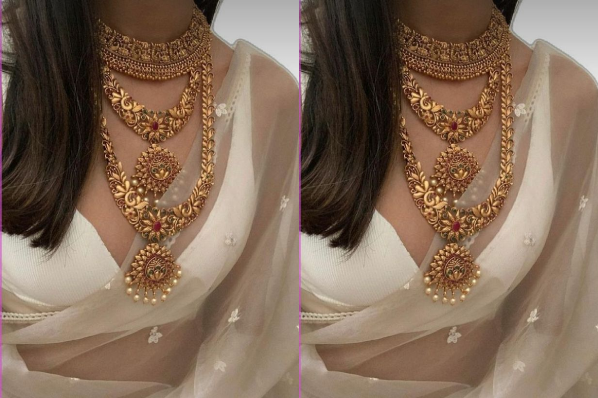 Double Layer Necklace Design: शादी में छा जाना है तो पहनें ये डबल लेयर वाला नेकलेस तारीफ करते नहीं थकेंगी आंटियां 3 image 9