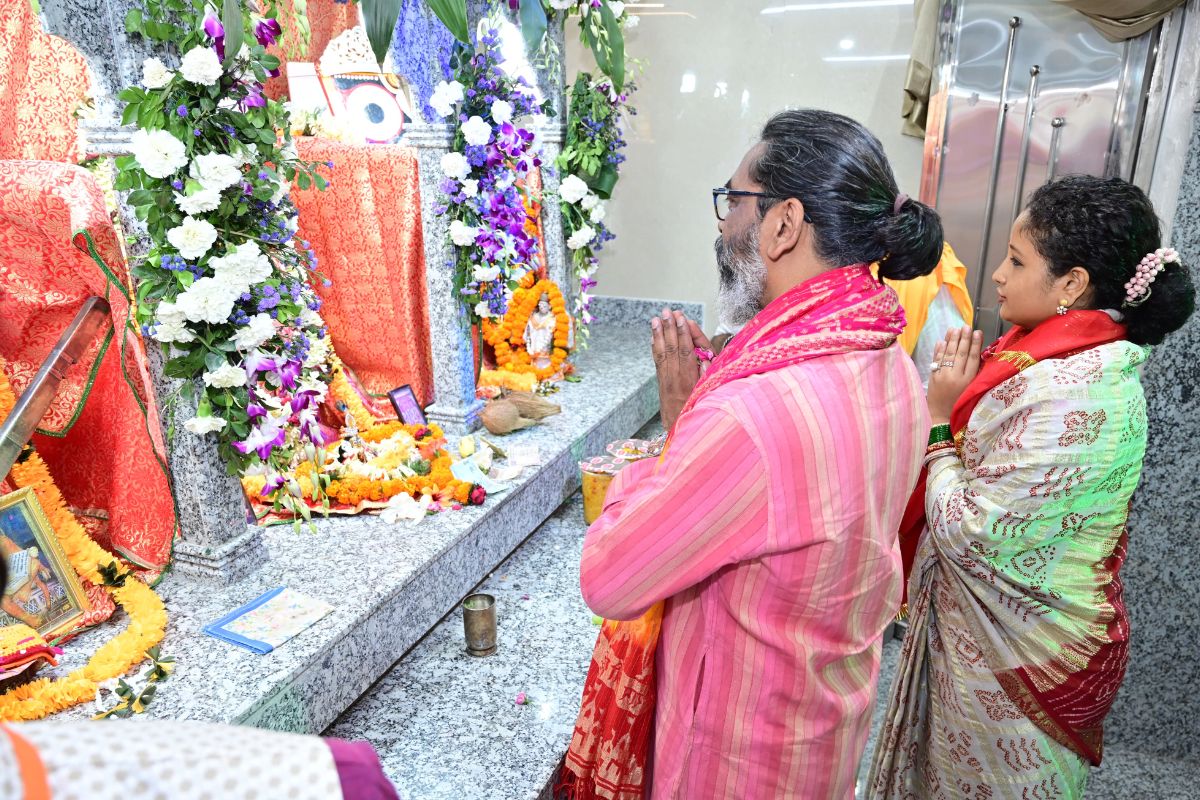 ram navami hemant soren kalpana hanuman temple ranchi