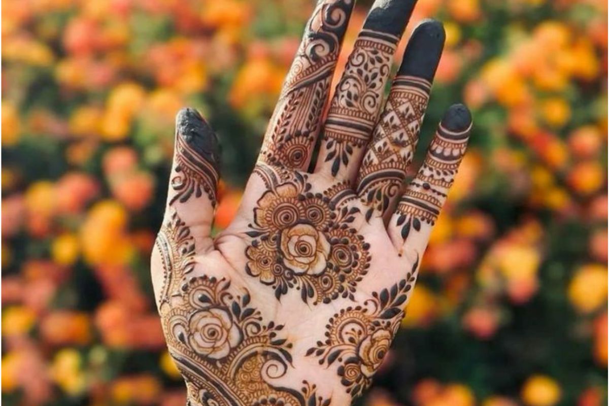 Fusion Mehndi Design 2025 11221