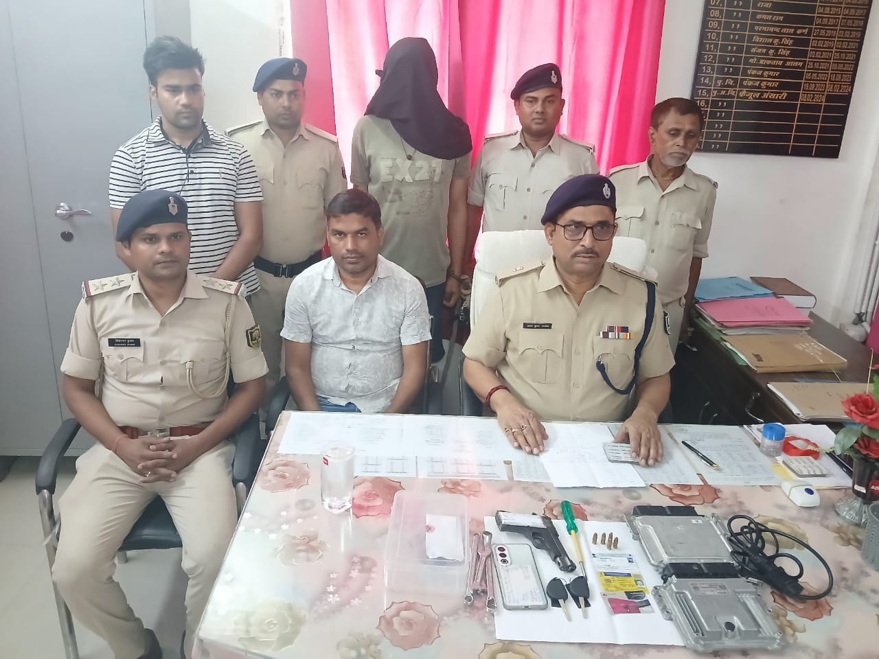 मुसरीघरारी में कार चोरी करने वाले अंतरराज्यीय गिरोह का शातिर चोर गिरफ्तार