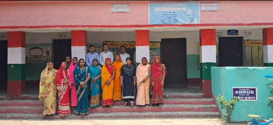 मध्य विद्यालय गंगापुर में शिक्षा समिति गठित 