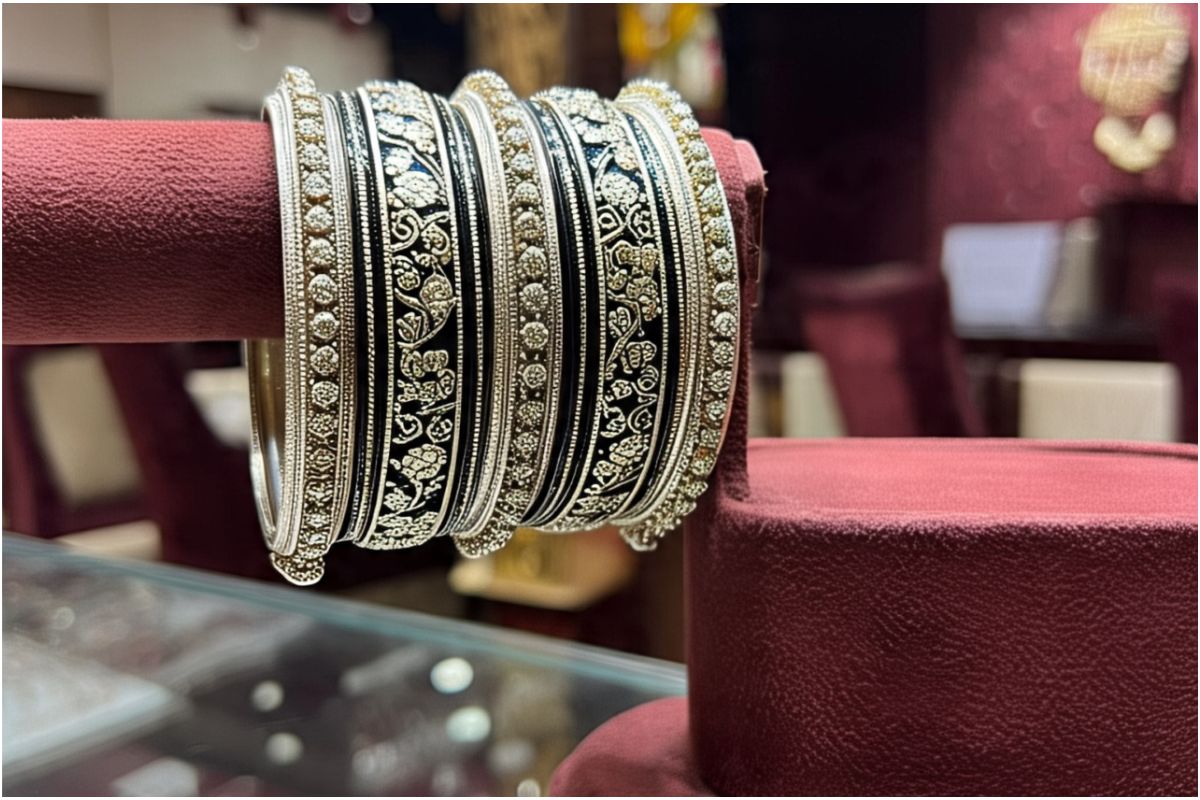 Trendy Silver Bangles for Girls and Women 433