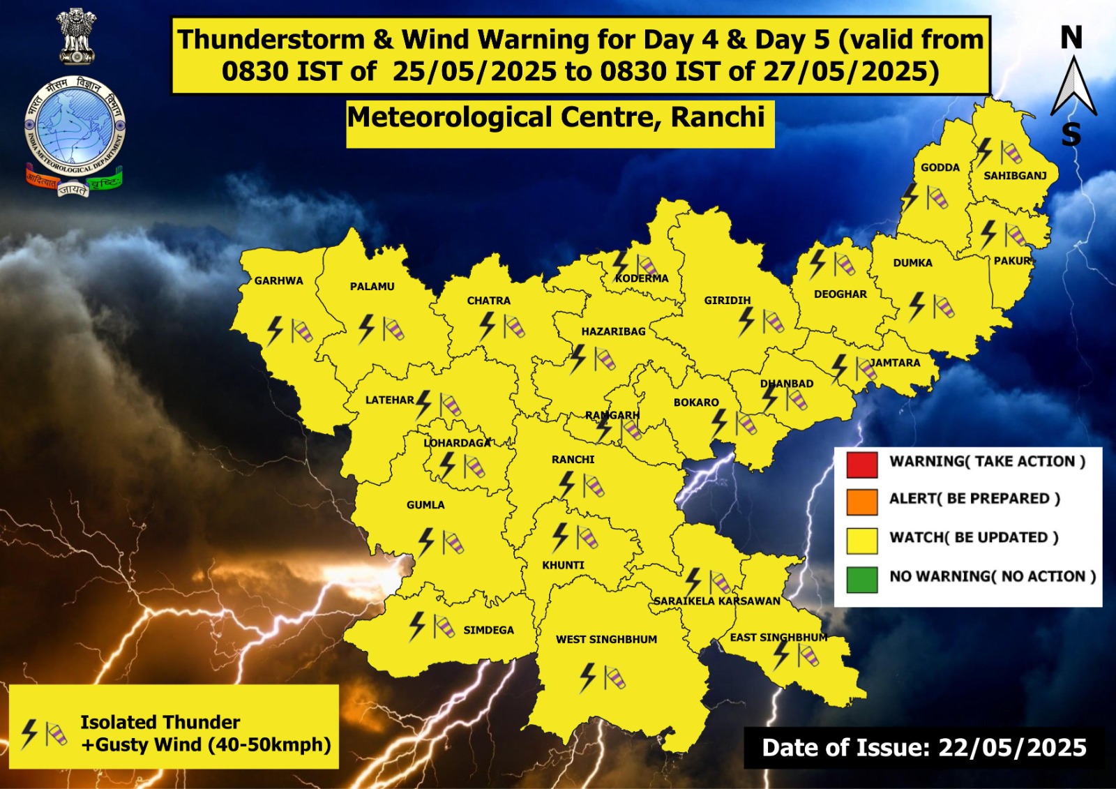 Weather Alert 25 May