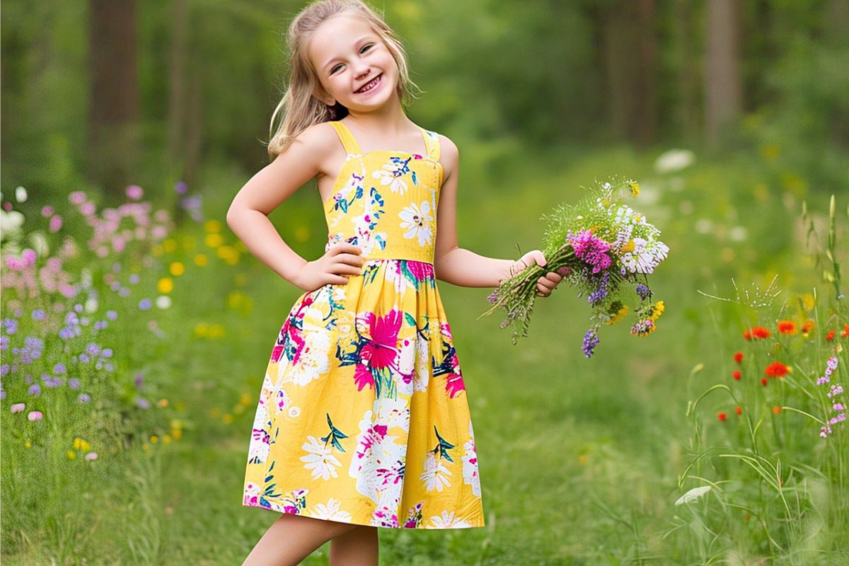 Latest Kids Summer Frock: इस गर्मी अपने बच्चों को पहनाएं ये ट्रेंडी और आरामदायक समर फ्रॉक्स 2 kids summer frocks111