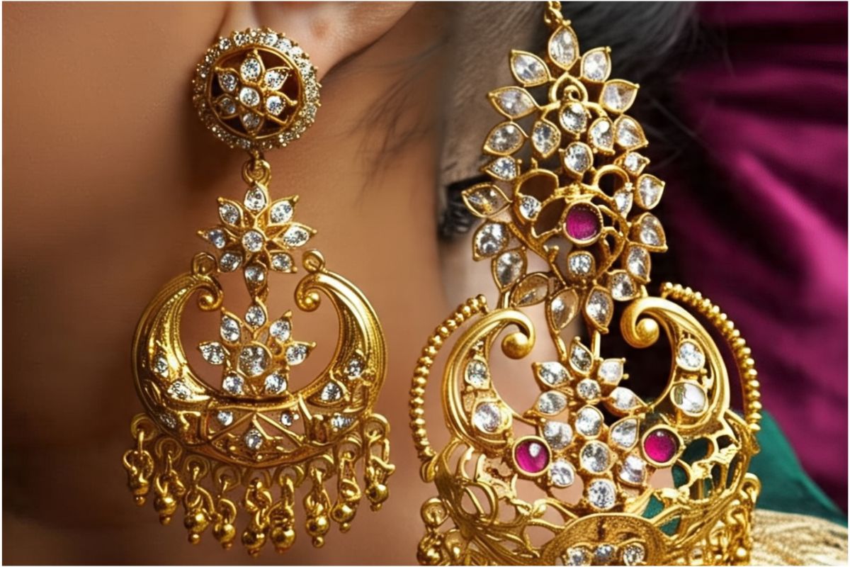 Latest Kundan Earrings For Vat Savitri Vrat: वट सावित्री पर दिखें सबसे सुंदर,पहनें ये कुंदन इयररिंग्स 4 latest kundan earrings