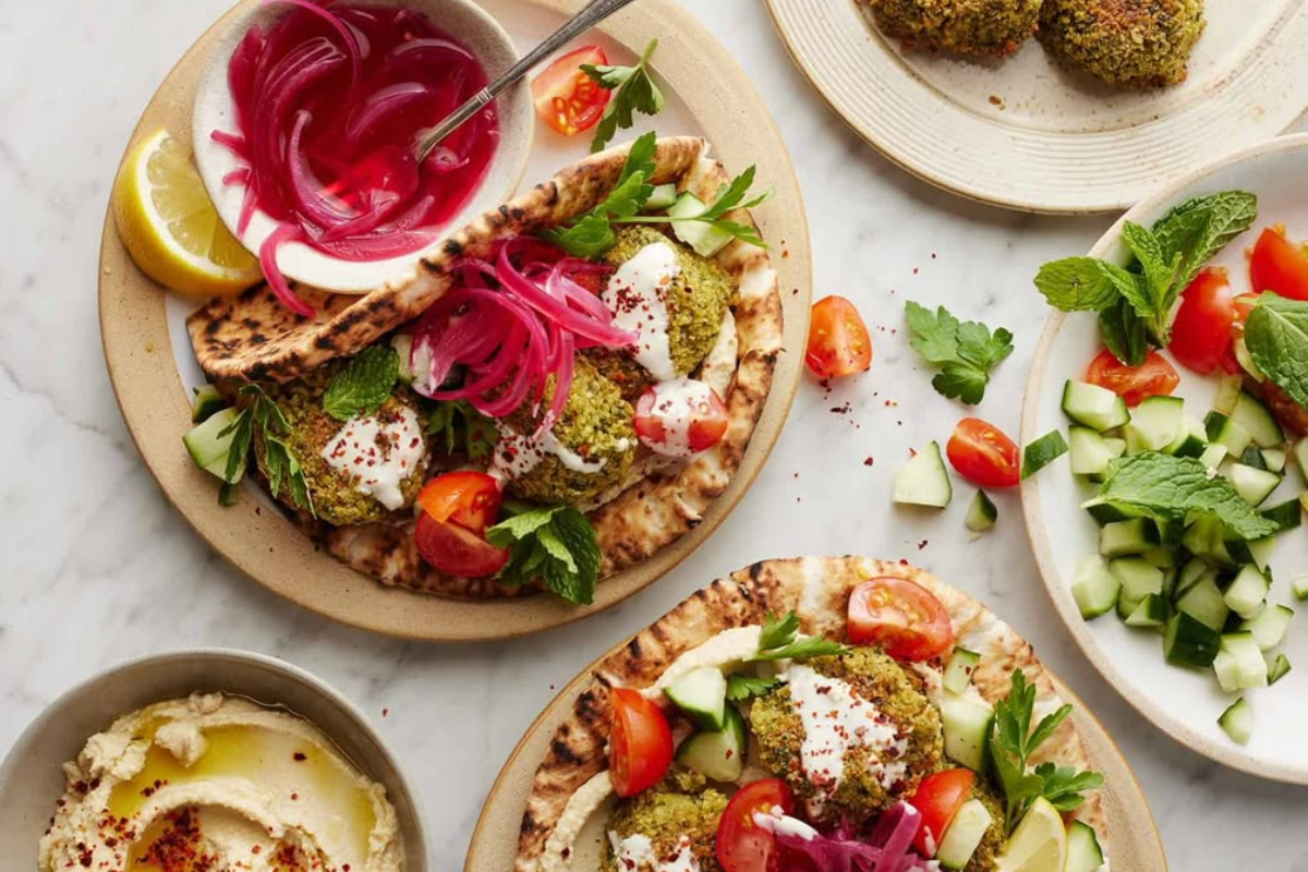 Falafel Pizza 3