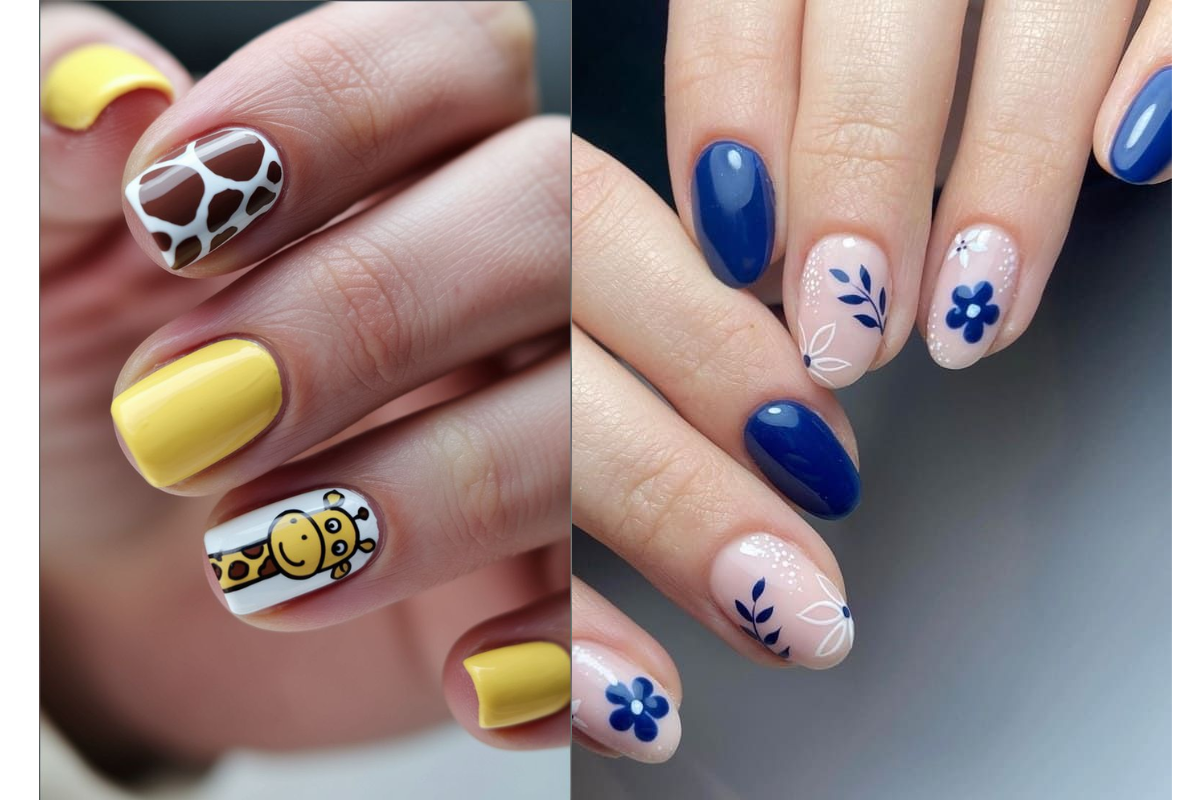 Monsoon Nail Art Designs: बारिश के मौसम में ट्रेंड में हैं ये 10 खूबसूरत नेल आर्ट डिजाइन्स 5 Floral Nail Art Design for Monsoon