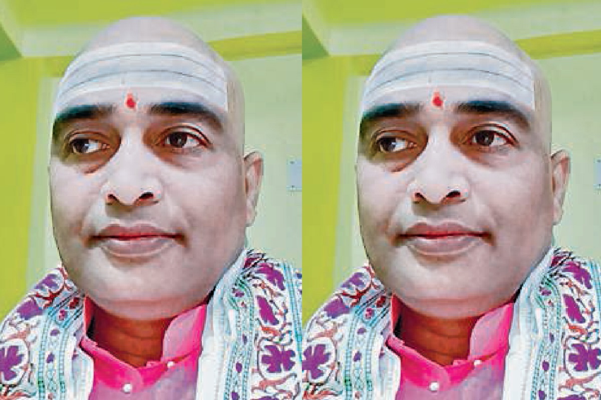 Nirmal Jha Mantu General Secretary of Panda Dharmarakshini Sabha