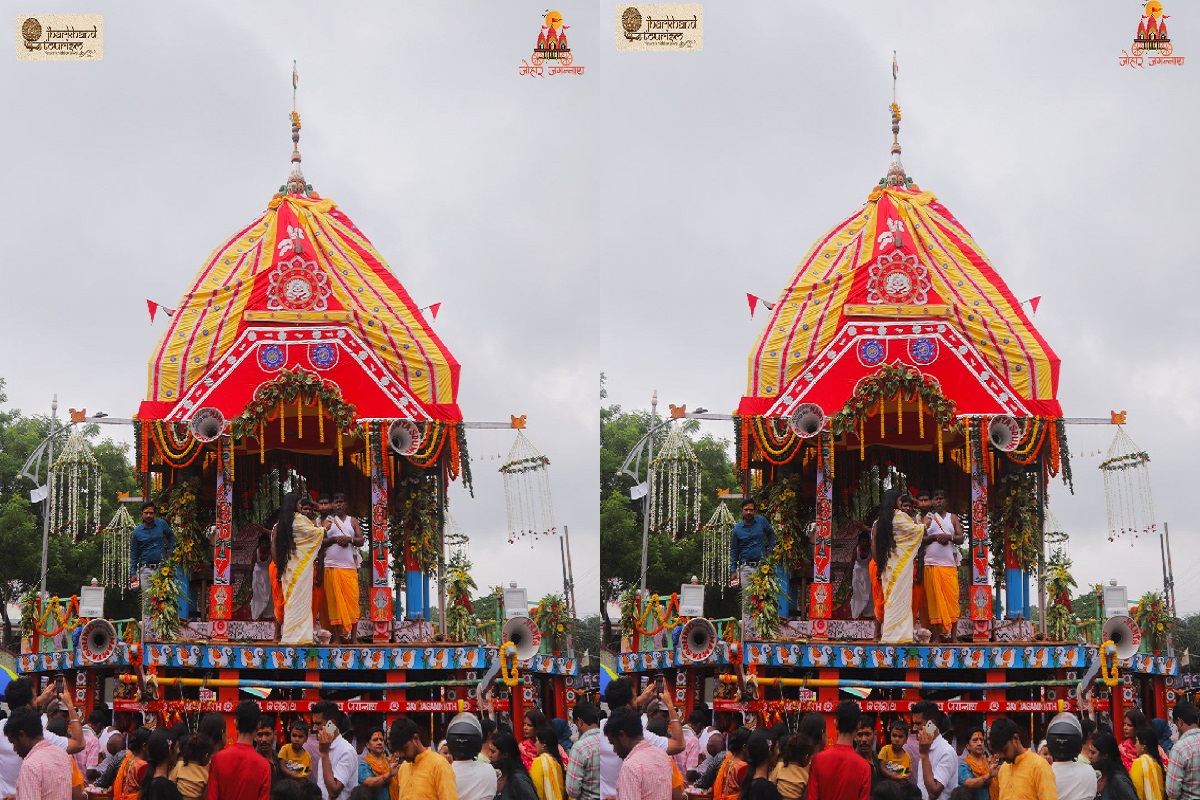 Rath Yatra 2025: मौसीबाड़ी पहुंचे महाप्रभु जगन्नाथ, श्रद्धालुओं ने खींची आस्था की डोर