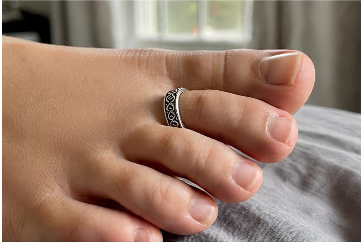 Silver Toe Ring for Daily Use 153 24