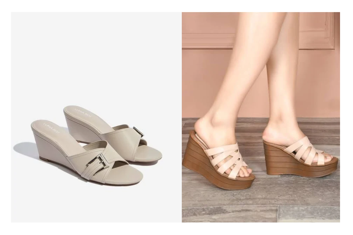 वर्किंग वुमन और कॉलेज गर्ल्स के लिए परफेक्ट हैं ये 10 Trendy Wedge Heels Designs - स्टाइलिश भी, कंफर्टेबल भी 2 Comfortable heels for college girls