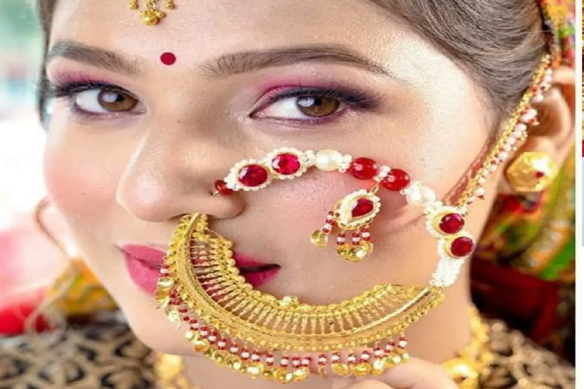 नथ से बढ़ेगी दुल्हन की खूबसूरती, जानें लेटेस्ट डिज़ाइन्स जो खींचें सबका ध्यान 4 latakn