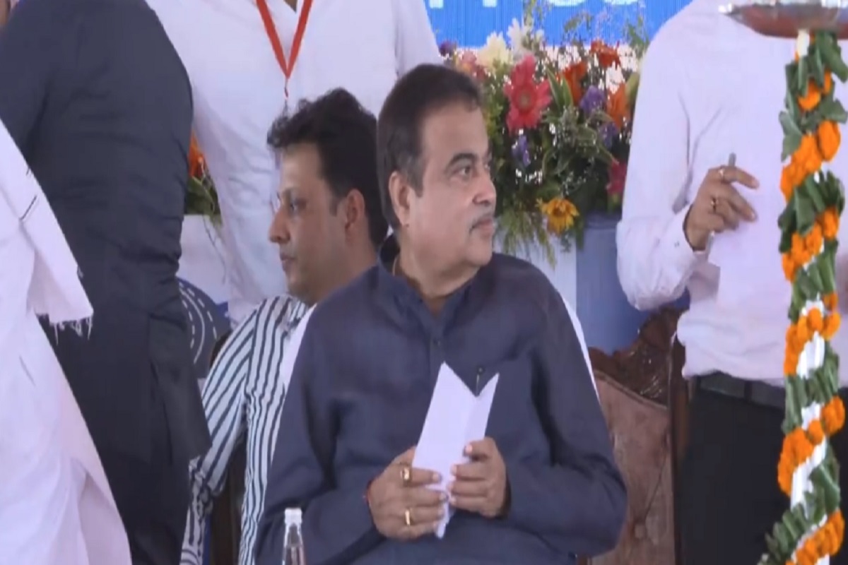 Nitin Gadkari in Garhwa