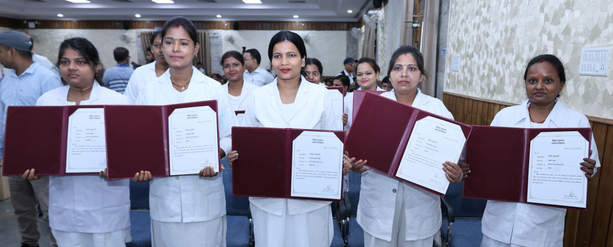 Niyukti Patra Bihar: सीएम नीतीश ने 7468 एएनएम को सौंपा नियुक्ति पत्र, विश्वास जताते हुए मुख्यमंत्री ने कही बड़ी बात 3 image 68