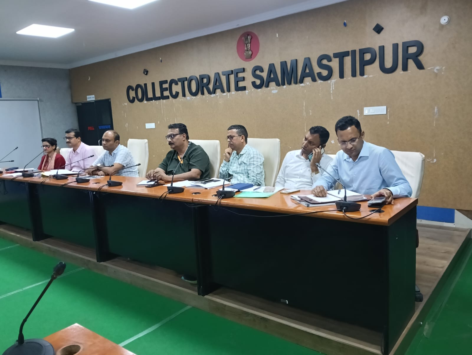 समस्तीपुर समाहरणालय में राजस्व महा अभियान से संबंधित प्रशिक्षण कार्यक्रम का किया गया आयोजन