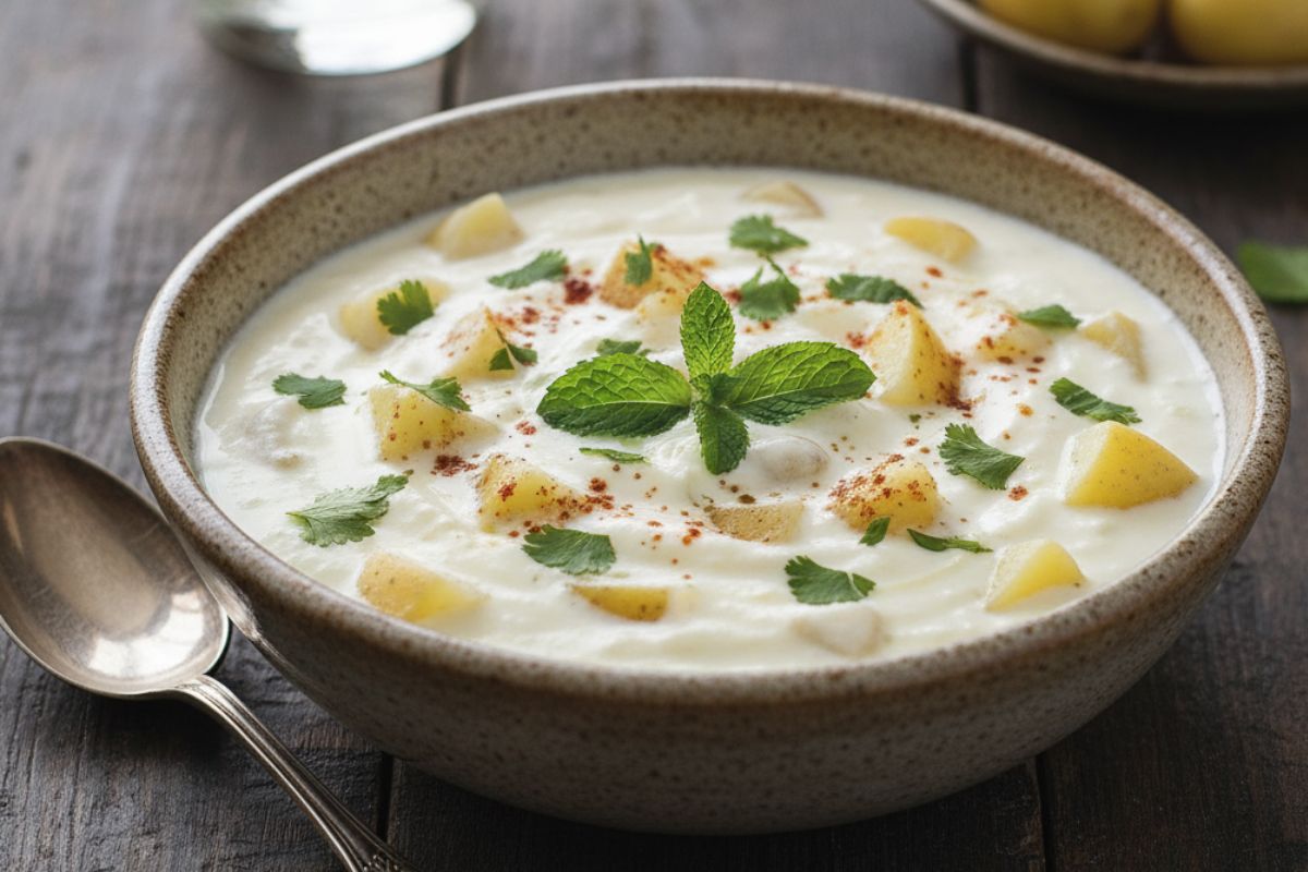Falahari Raita Recipes For Navratri: व्रत में ताजगी और एनेर्जी बनाएं रखने के लिए ट्राई करें ये टेस्टी और हेल्दी रायता रेसिपीज 5 Falahari Raita Recipes For Navratri