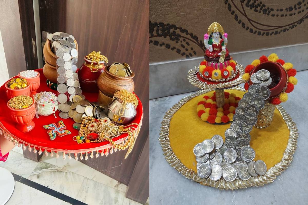 Dhanteras Decoration Ideas: धनतेरस 2025 पर सिम्पल और मिनीमल डेकोरेशन से लाएं खुशहाली 1 Easy and beautiful Dhanteras decoration ideas for home min