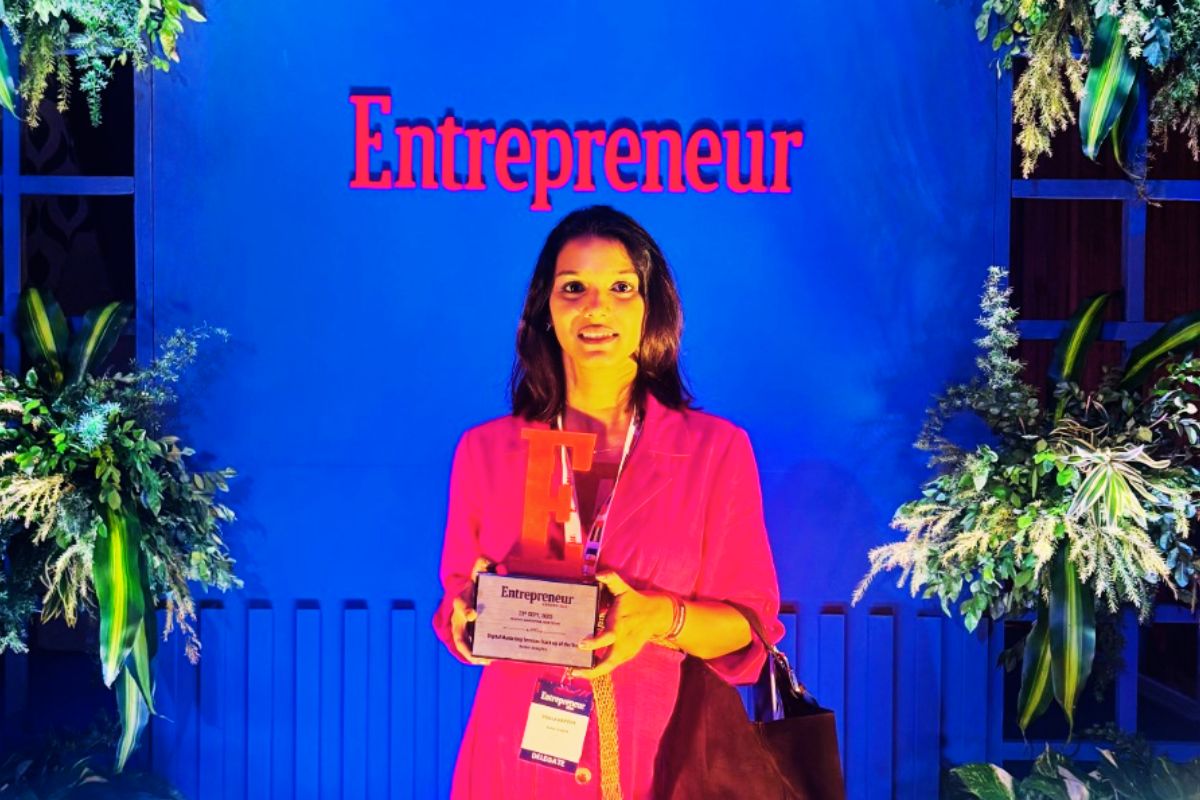 छोटे शहर की बड़ी सोच : बेटर इनसाइट्स को मिला Entrepreneur India Award 2025 1 Entrepreneur India Award 2025 better insights Puja Kapoor