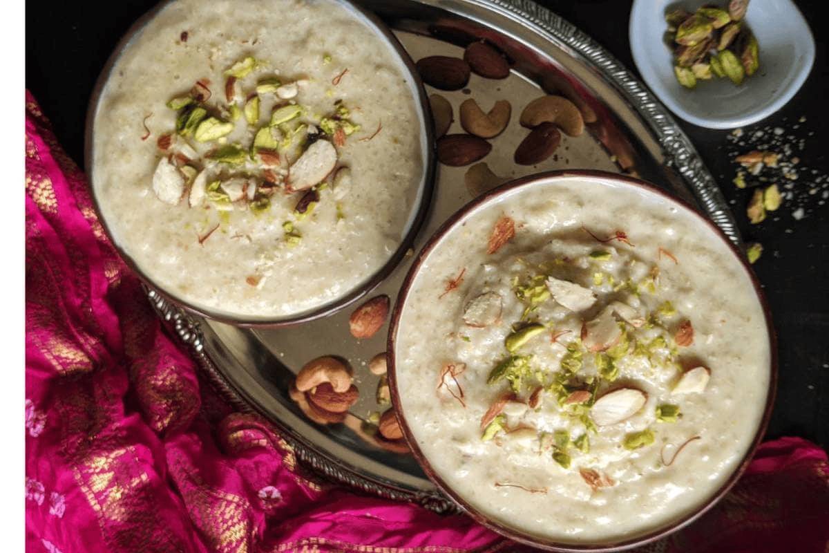 Dhanteras Special Kheer Recipe: धनतेरस पर बनाएं 3 तरह की पारंपरिक खीर - कद्दू मलाई खीर, काजू मावा खीर, गुड़ चावल की खीर 3 Kaju Mava Kheer