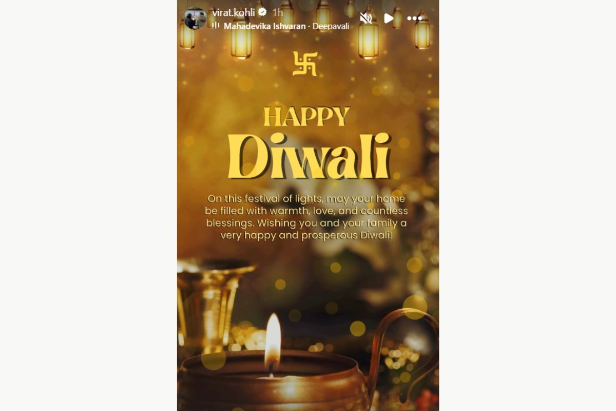 Happy Diwali: विराट कोहली से लेकर शुभमन गिल तक, क्रिकेटरों ने दी दीपावली की शुभकामनाएं