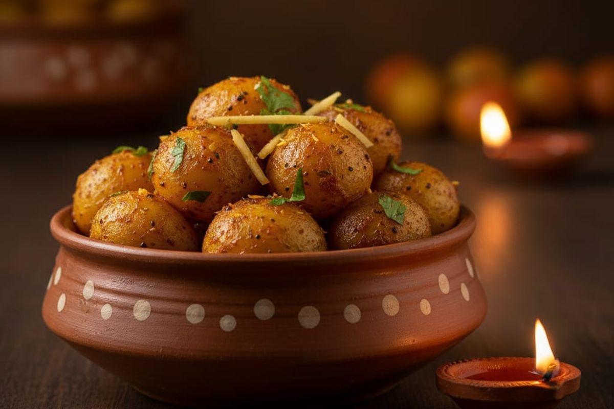 Kali Puja Bhog Recipe: घर पर ऐसे तैयार करें काली पूजा का पारंपरिक भोग, आसान और झटपट रेसिपी 7 aloodum
