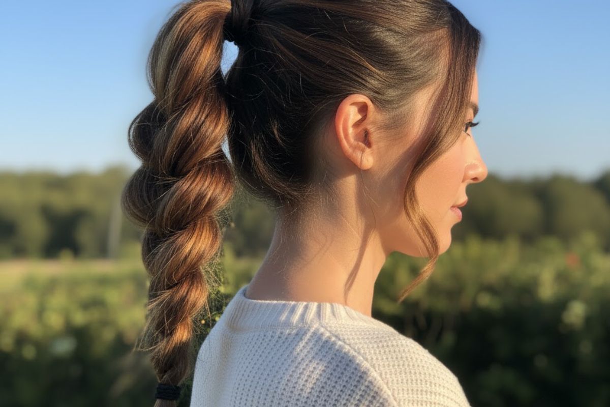 Hairstyle Ideas For Diwali: दिवाली में खूबसूरत और एलिगेंट लुक पाने के लिए ट्राई करें ये हेयरस्टाइल आइडियाज 8 braided ponytail