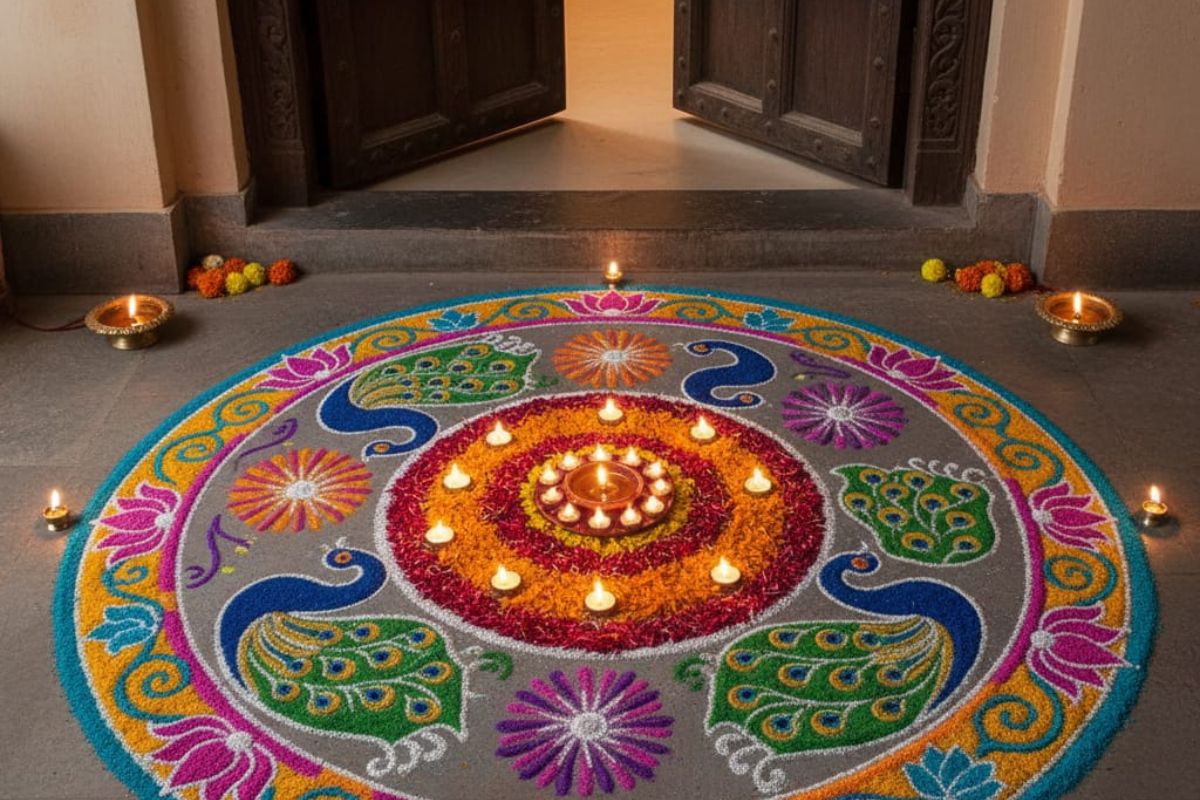 Top 5 Rangoli Design For Dhanteras: धनतेरस पर बनाएं ये खास रंगोली डिजाइन, घर में आएगी सुख-समृद्धि और मां लक्ष्मी का वास