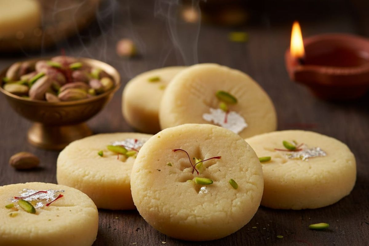 Kali Puja Bhog Recipe: घर पर ऐसे तैयार करें काली पूजा का पारंपरिक भोग, आसान और झटपट रेसिपी 10 sandesh