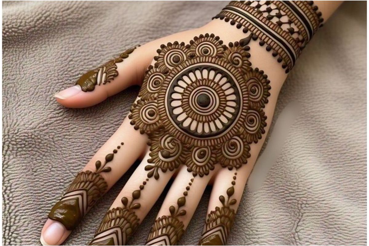 Finger Mehndi Design 3