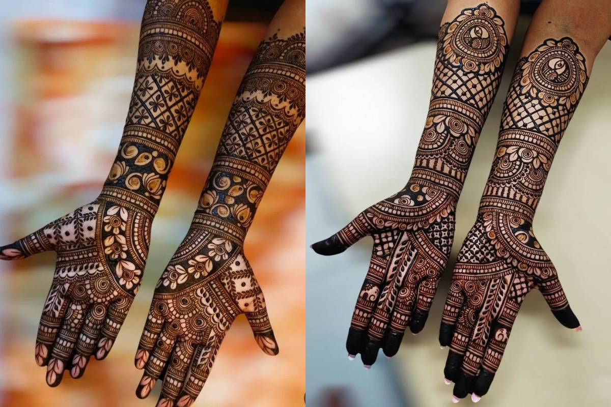 Baraat Theme Bridal Mehndi