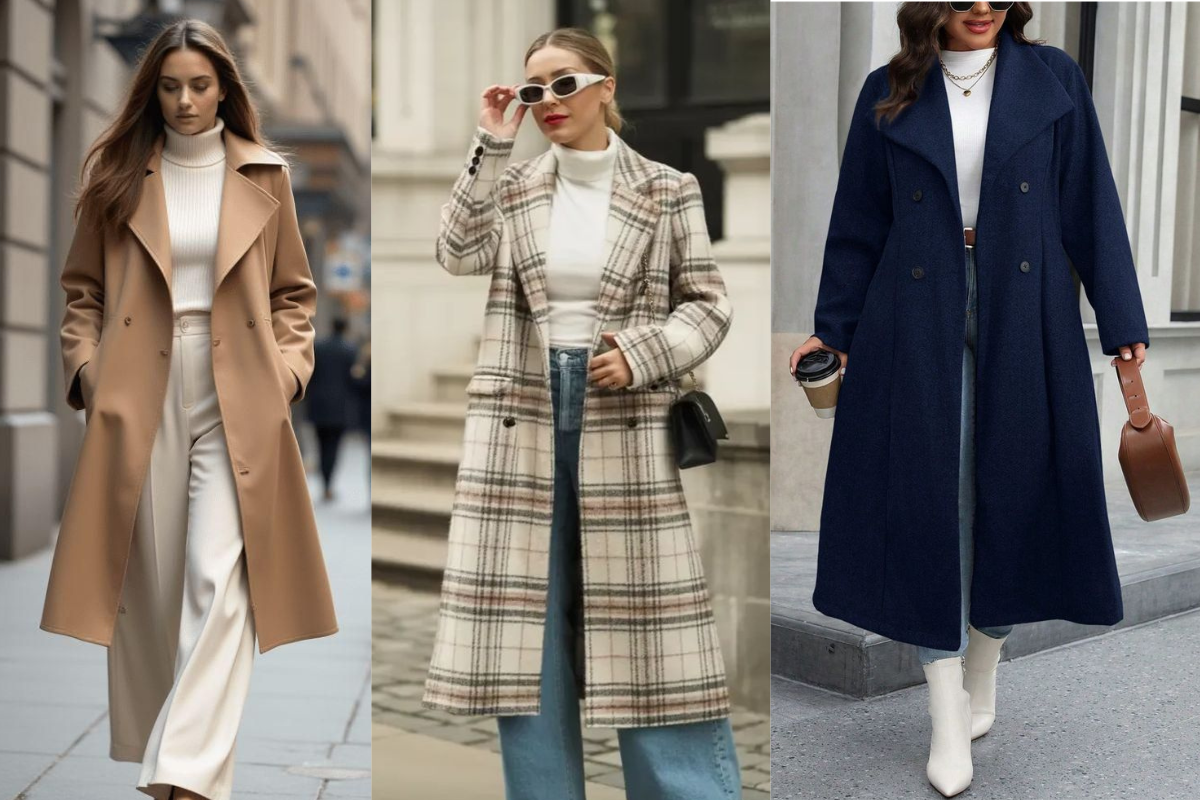 Elegant Long Coat for Ladies
