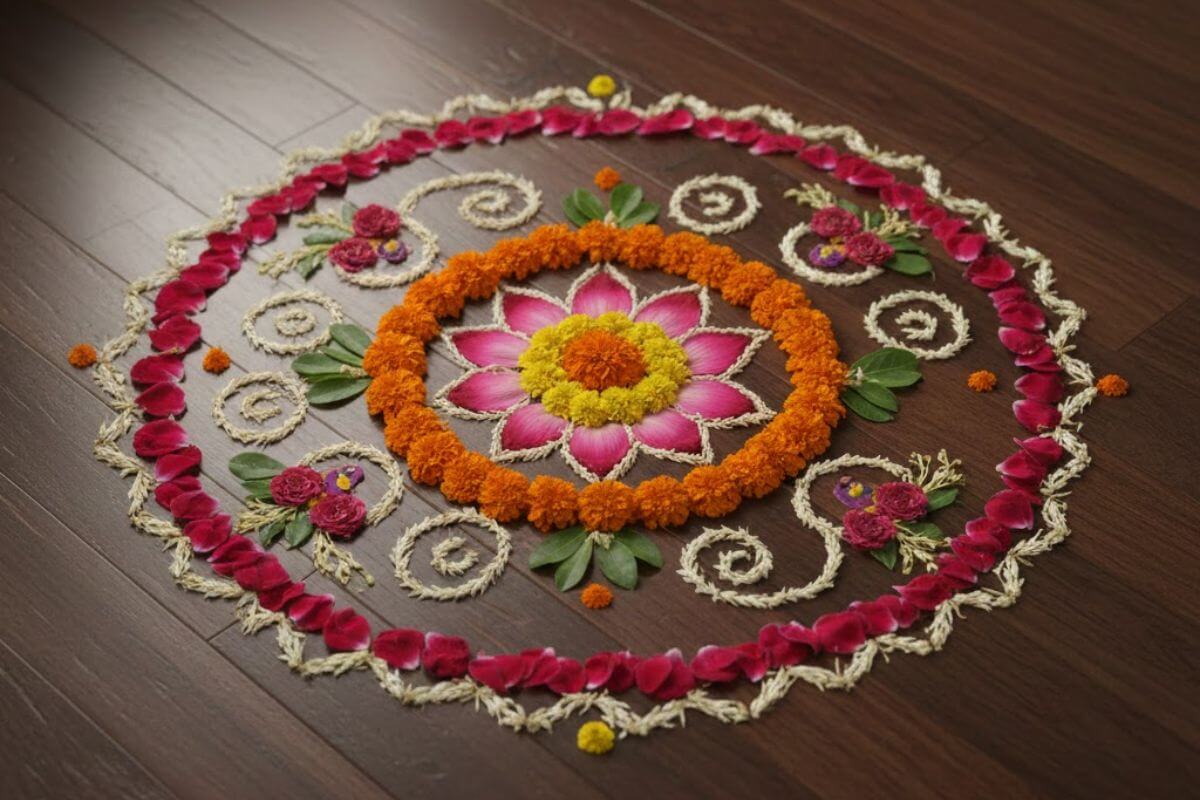 Flower Rangoli