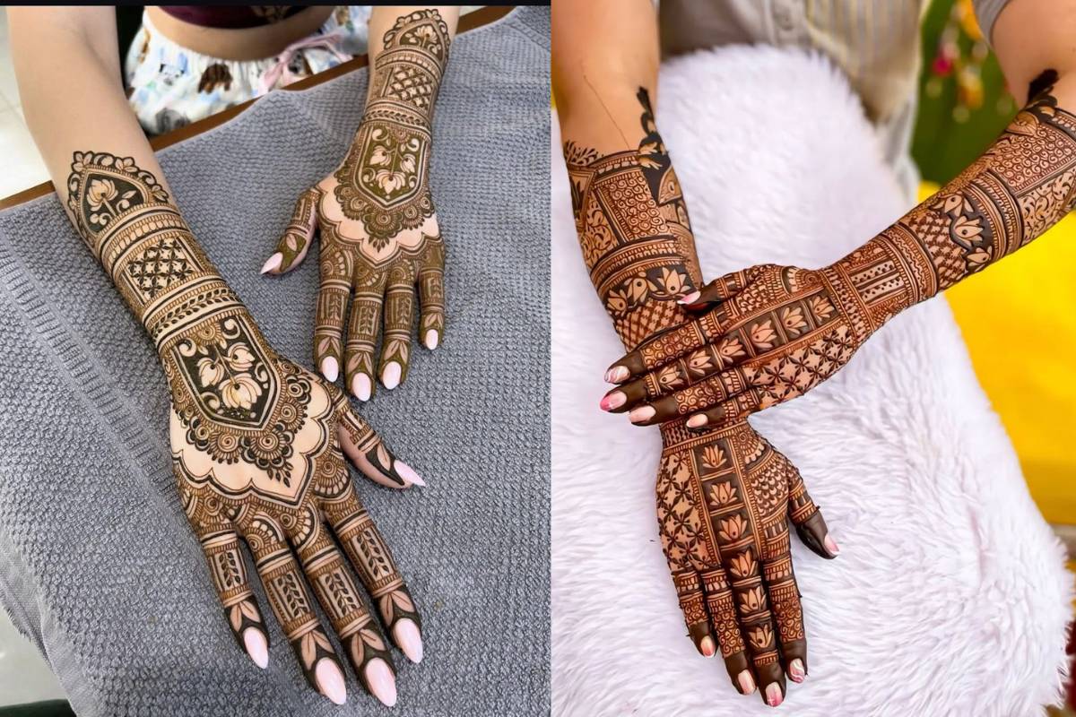 Full Hand Mehndi Design