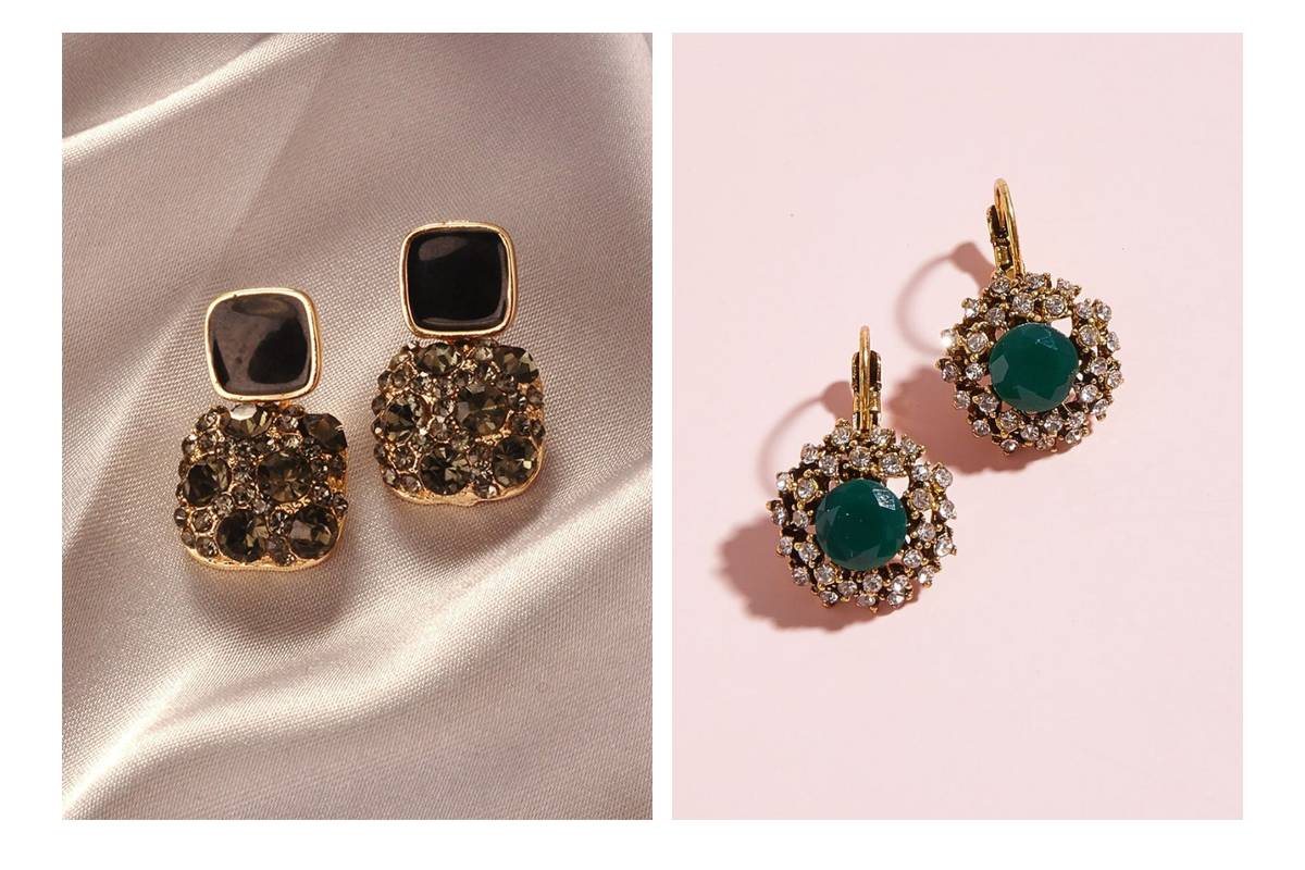 Hanging Ear Studs Design