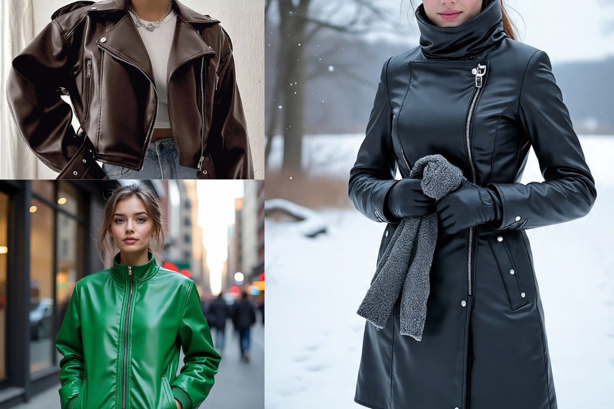 Stylish Leather Jacket for Women