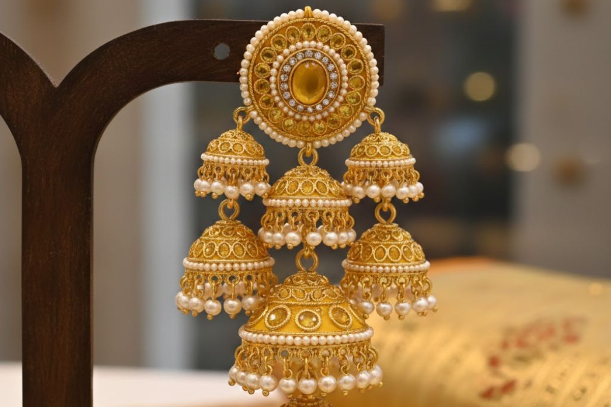 Layered Jhumka