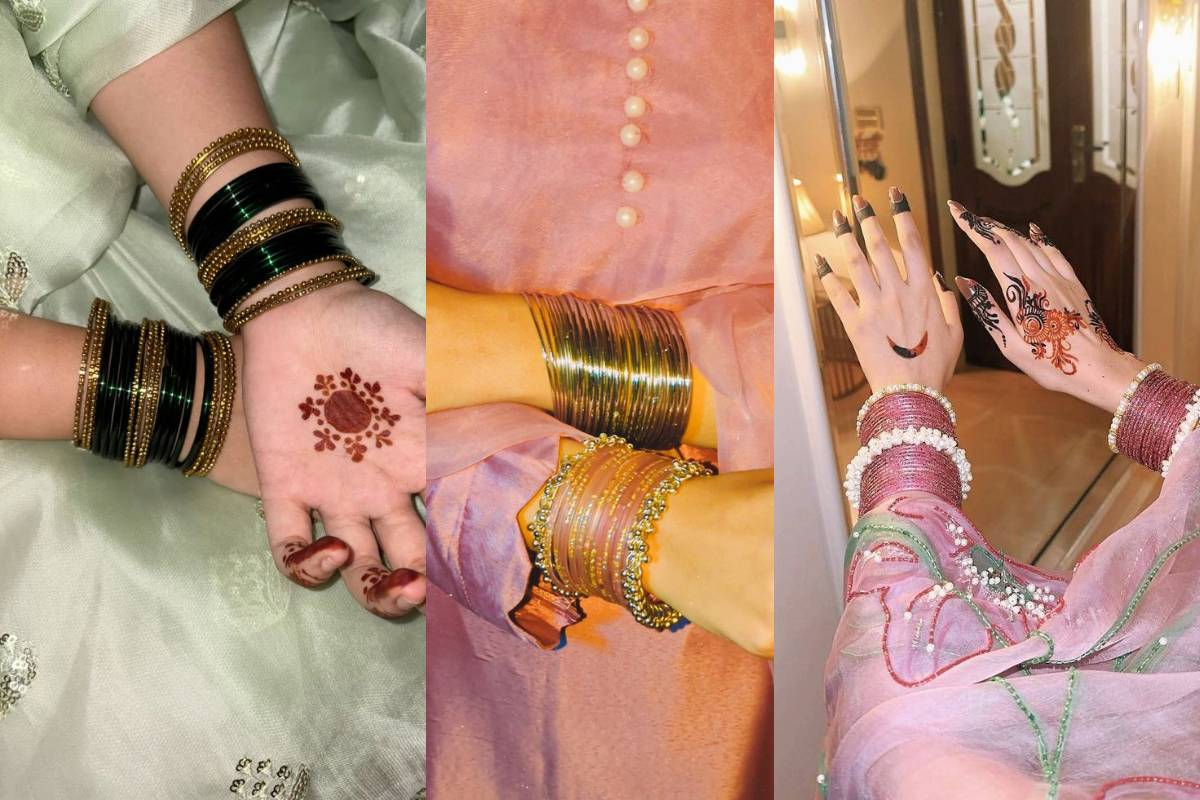 New Sitara Glass Bangles Design: मार्केट में छाया सितारा बैंगल्स का ट्रेंड, हर स्त्री की पहली पसंद बन रहीं ये चूड़ियां 1 कॉलेज गर्ल्स को पसंद आ रहीं Pastel Shades में Sitara Glass Bangles Design